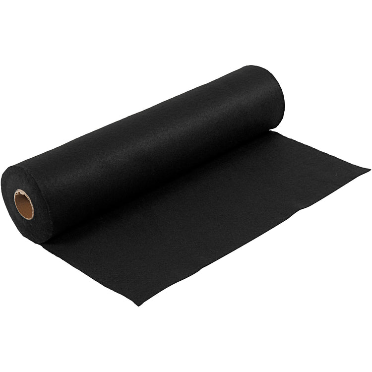 Creativ Company Hobbyfilz, B: 45 cm, Stärke 1,5-2 mm, 180-200 g, schwarz, 5 m 1 Rolle