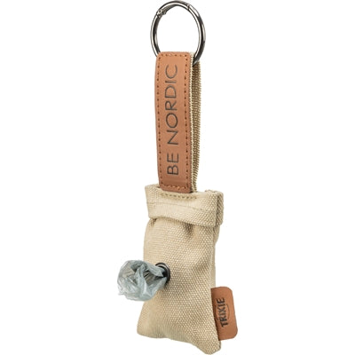 Trixie Be Nordic Poop -Taschenhalter mit 20 Poop -Taschen Sand