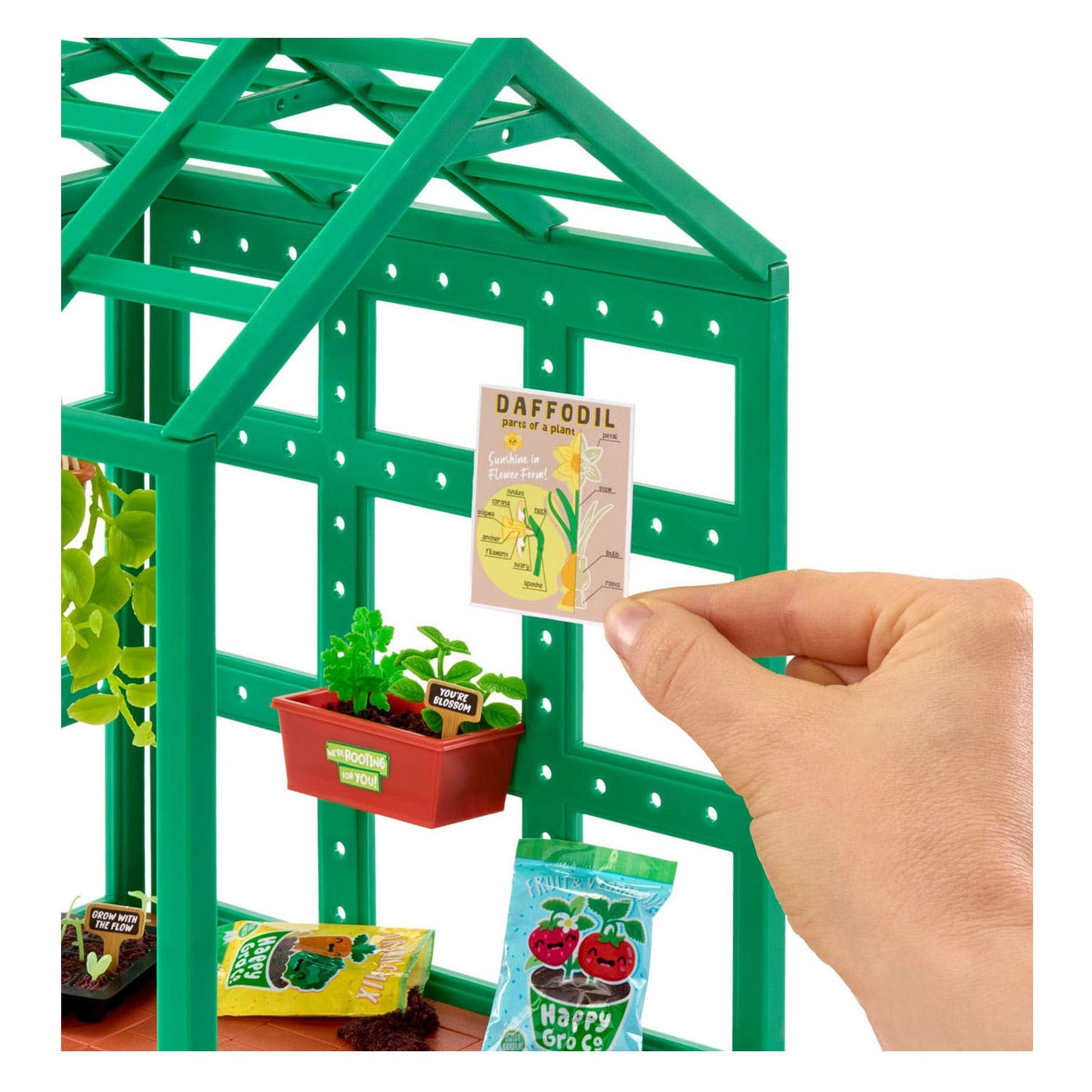 Miniverse – Spaces Starter Pack Gewächshaus-Bastelset – Bausatz – bauen Sie Ihr eigenes Mini-Pflanzengewächshaus!