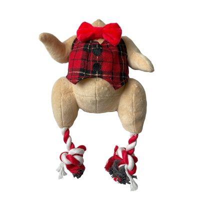 Happy Pet Weihnachten Rope Truthahn