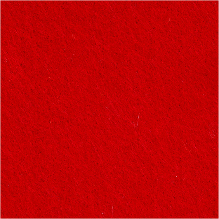 Creativ Company Hobbyfilz, Blatt 42x60 cm, Stärke 3 mm, rot, 1 Blatt