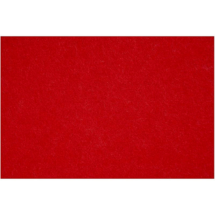 Creativ Company Hobbyfilz, Blatt 42x60 cm, Stärke 3 mm, antikrot, 1 Blatt
