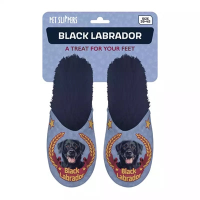 Slippel Black Labrador dunkelblau