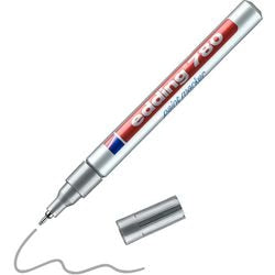 Lackmarker Edding 780 Silber 0,8 mm Rundspitze
