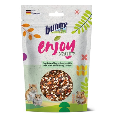 Bunny Nature genießennature Mix mit Soldatenfliegenlarven