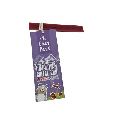EasyPets Himalaya Käse Knochenkäse Knochen Erdbeere