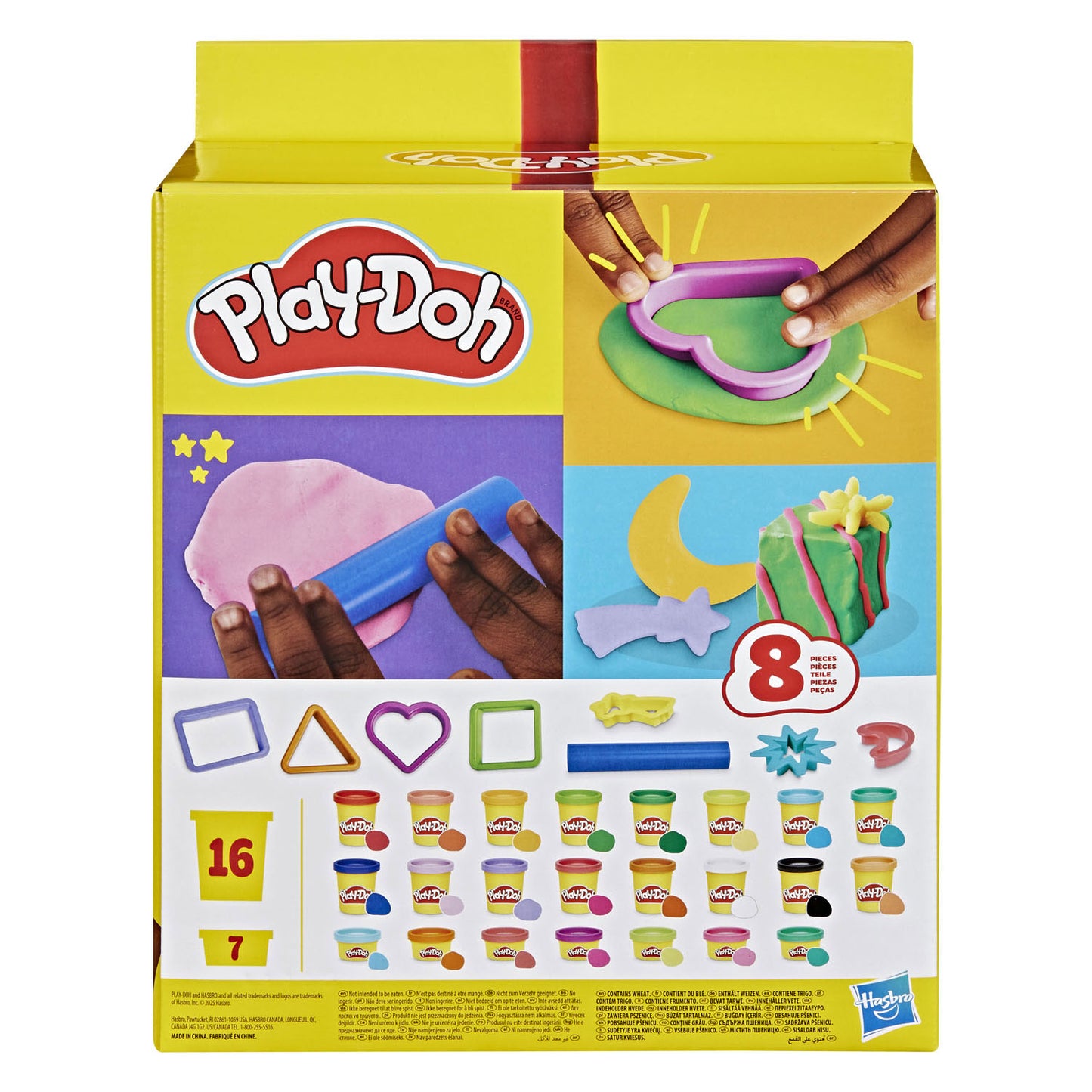 Play-Doh-Geschenkset, 23 Gläser und 8 Werkzeuge