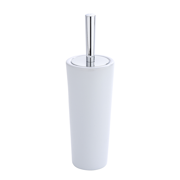 Wenko 1064917 - Toilettenbürstenhalter Coni Keramik weiß | 1 Stk