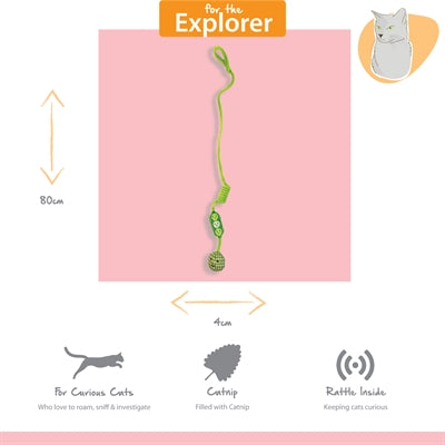Happy Pet Tabby Patch Erbsen-Bungee