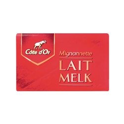 Schokolade Côte d'Or Mignonette Milchschokolade Schachtel 120 Stück