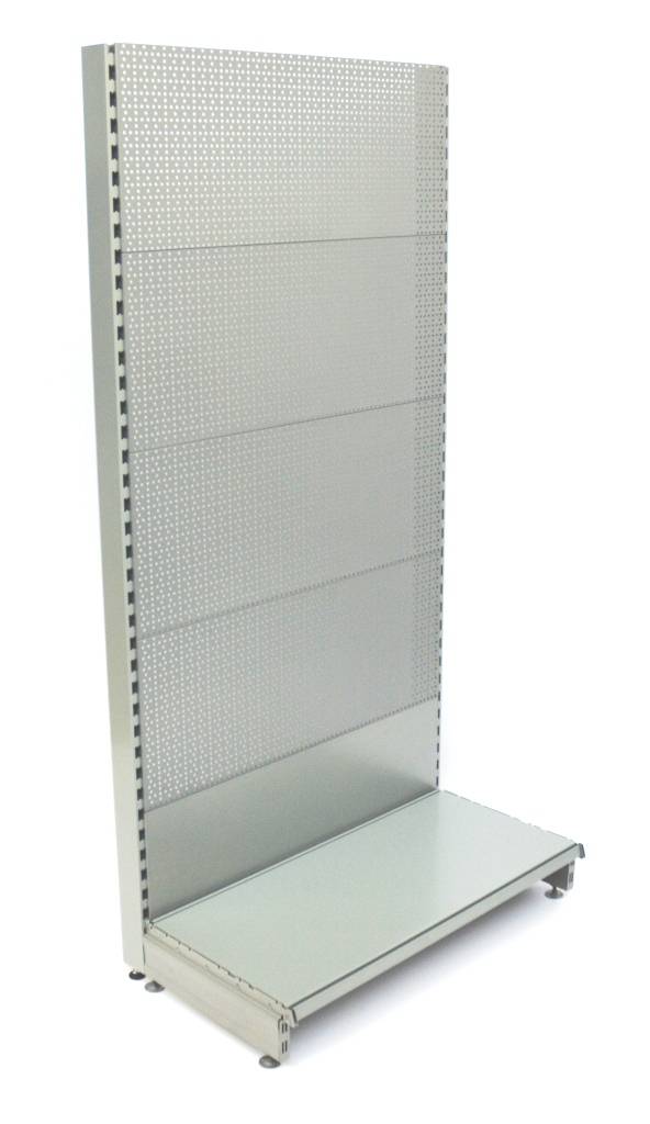 Rackwand 1 Meter breit (getrennt) 240 x 8x3 cm, Fußtiefe 37 16 cm