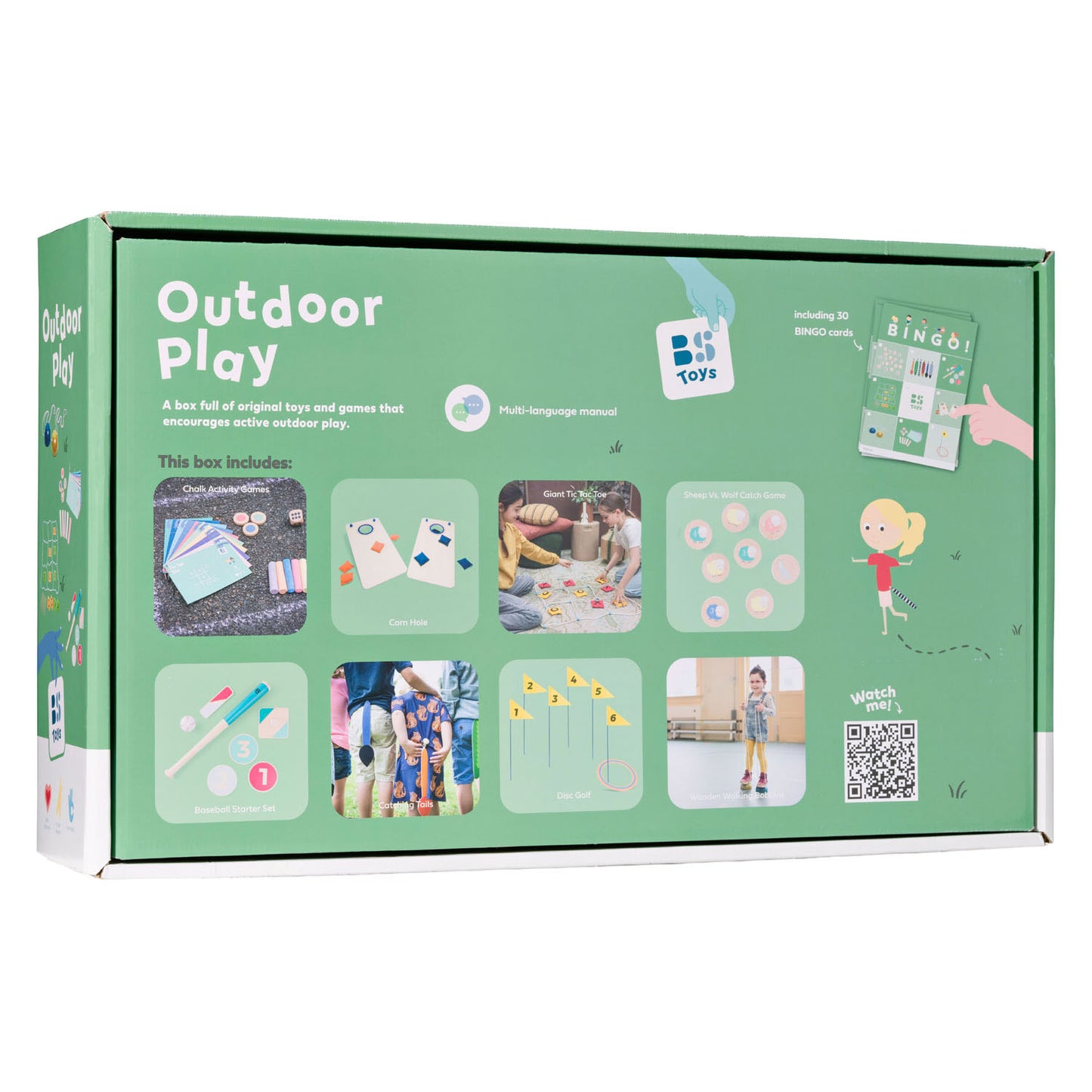 Bs Toys Outdoor-Spielset Gruppenpaket – 8-teilig.