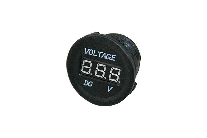 Eingebautes Netzvoltmeter
