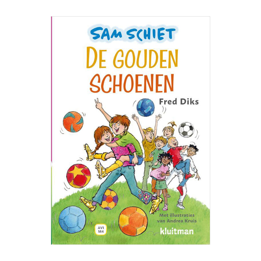 Buch Avi M4 Sam schießt goldene Schuhe