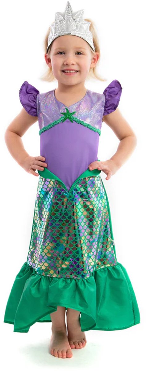 Kleine Abenteuer – klassisches Meerjungfrauenkleid – Größe 110-122