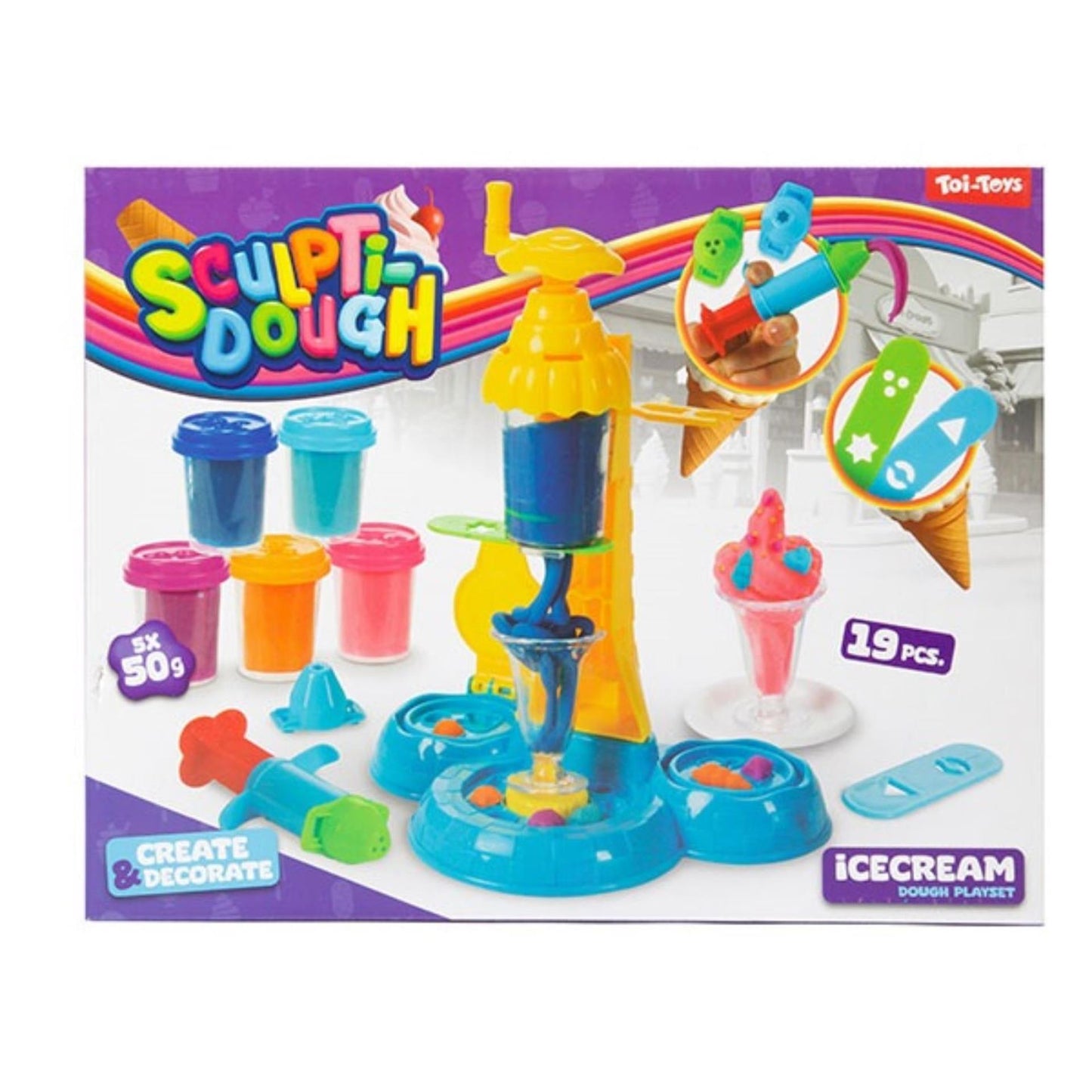 Toi-toys Toi Toys Ton-Set Eiscreme-Cupcake