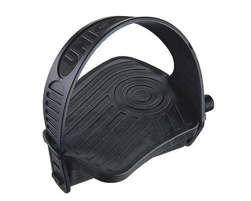 Marwi Pedal Set SP-240 Übungrad Schwarz + PVC-Gürtel