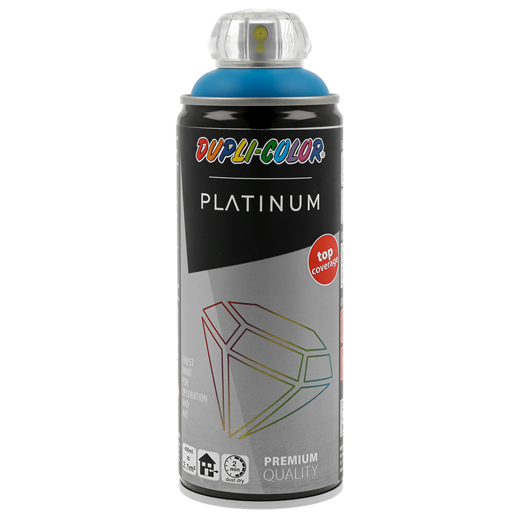 Motip 1002555 - 719653 Platin RAL 5015 Helmblau 400 ml | 2 Stk