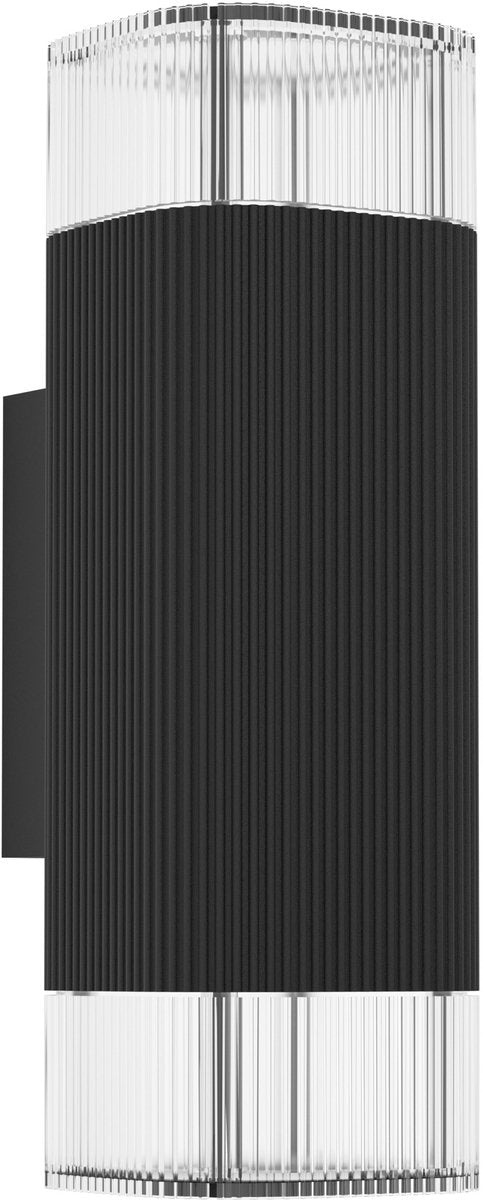 Eglo castelnuovo Außenwandleuchte - gu10 - 24 cm - schwarz klar
