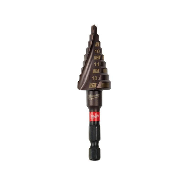 Milwaukee Zubehör Stoßwellen-Stufenbohrer 4–20 mm – 1 Stück – 48899263
