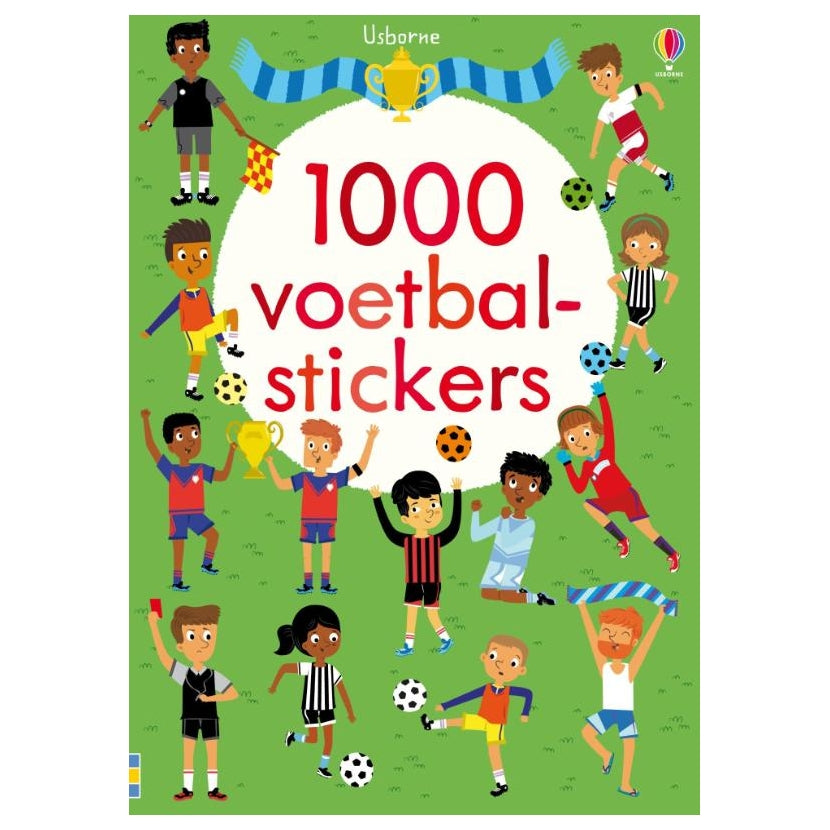 1000 Fußballaufkleber