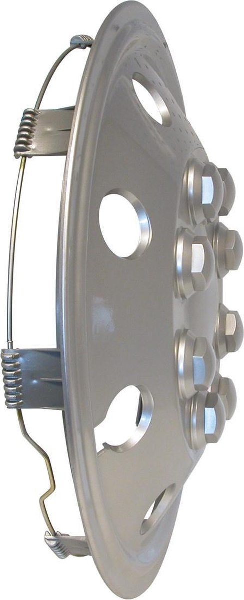 Carpoint Hubcap Set sphärisch 41 cm verchromt -geläutet