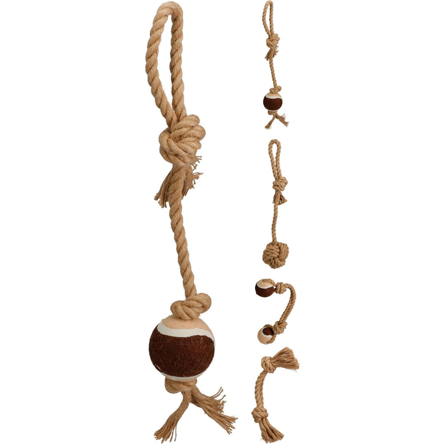Hundekollektion Hundeseil mit Knoten 36x8x9cm