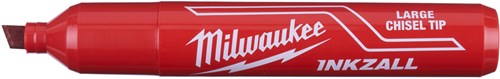 Milwaukee Zubehör Inkzall Red L Meißelpunktmarkierung | 12 Stück - 4932471556