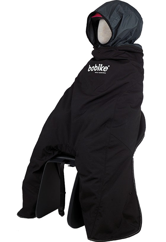 Regen Poncho Bobike Maxi Schwarz