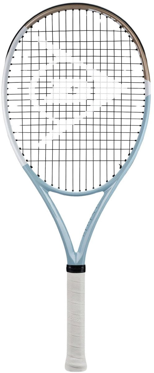 Dunlop D TR 24 LX Team 107 G1 NH Unisex-Tennisschläger – Blau-Weiß-Bronze