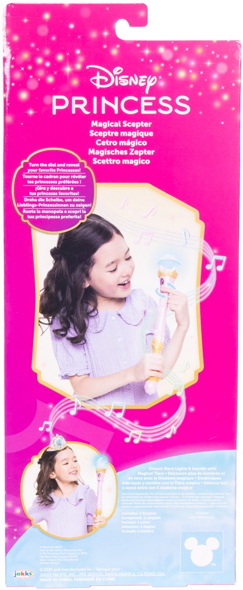 Jakks Disney Princess kreiert Ihr magisches Zepter mit Funktion