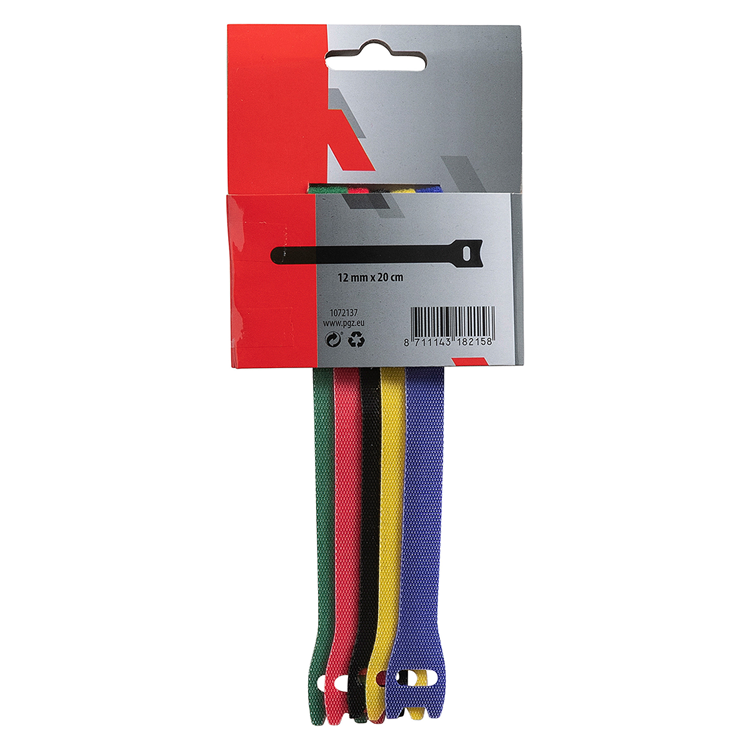 Mack 1072137 - Kabelbinder 5 Stück 12 mm 20 cm | 5 Stück