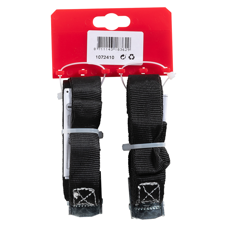 Mack 1072410 - 2 Transportgurte mit Trageschlaufe25mm - 2,8mm | 5 Stück