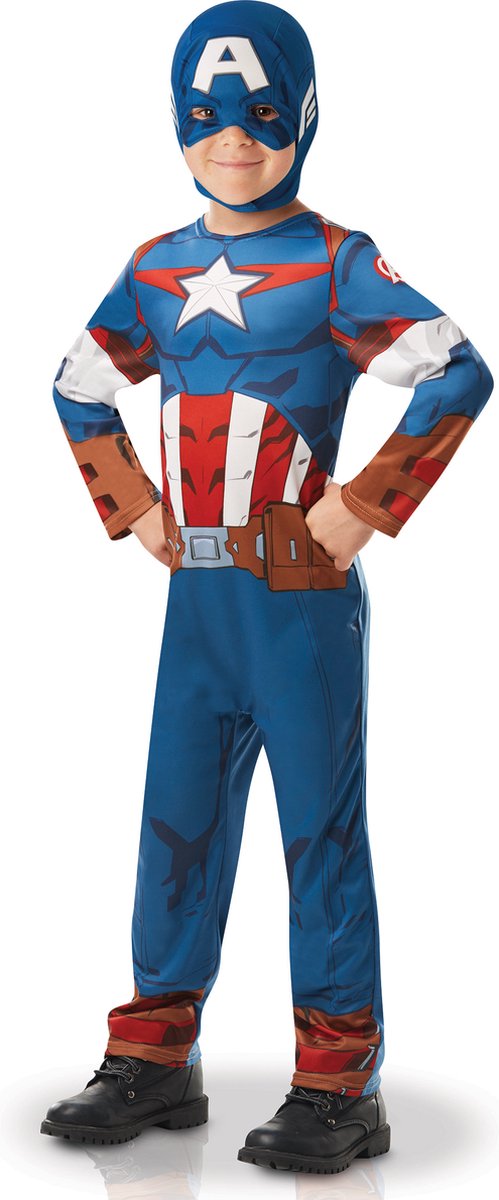 Rubies Captain America Classic – Kinder – Karnevalskleidung