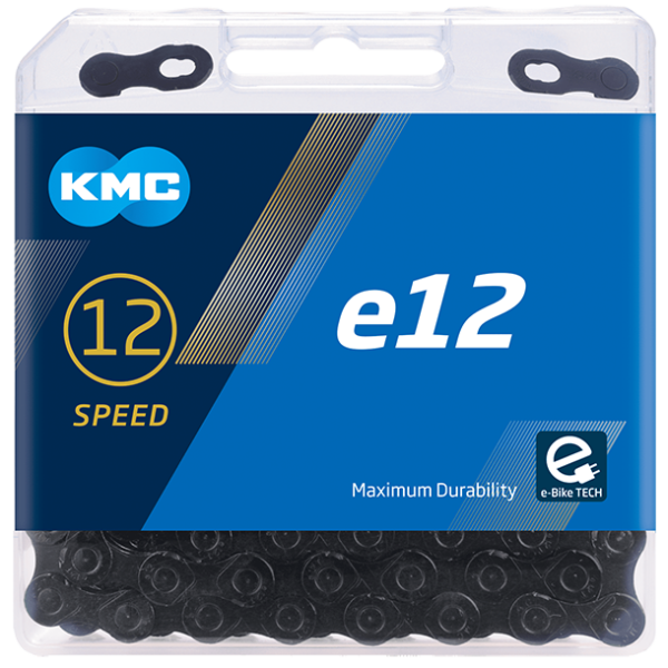 KMC-Kette E12 Black Tech 130s