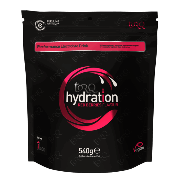 Torq Hydration Rote Johannisbeeren, 540-g-Beutel