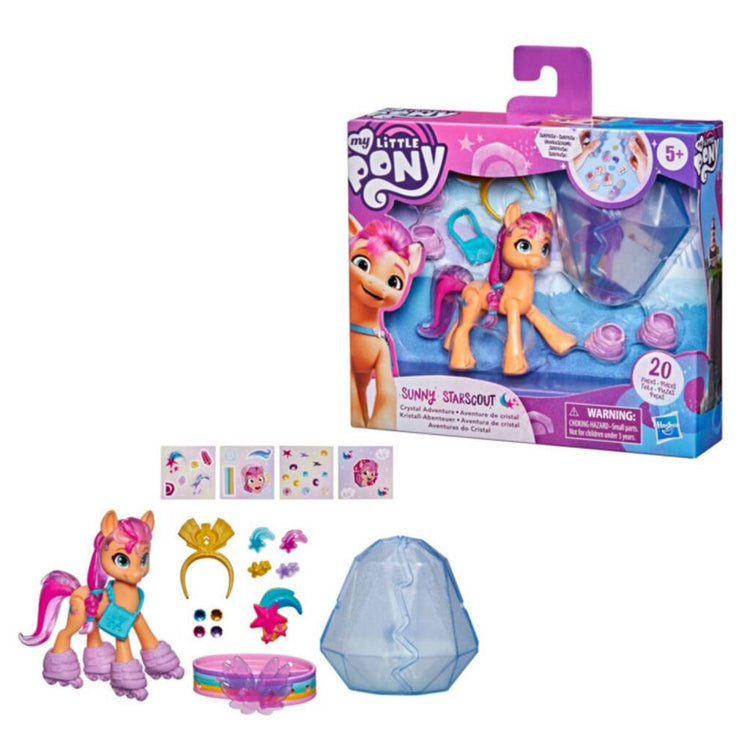 Mein kleines Pony mein kleiner Ponyfilm Kristal Adventures Ponys 20-Stück