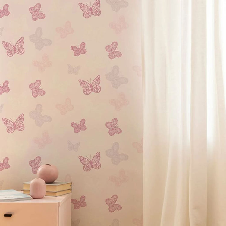 Noordwand noordwand wallpaper @ home butterfly pink