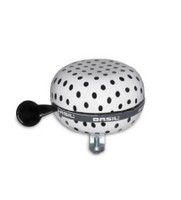 Basil Polkadot - Fahrradklingel - weiß schwarz