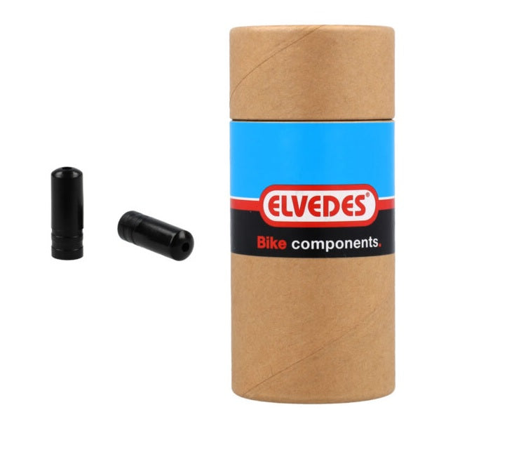 Elvedes Kabelkappen ø5,0 mm PVC – schwarz