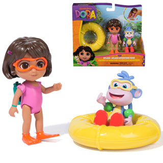 Dora Speel Figur Set Dora Stiefel