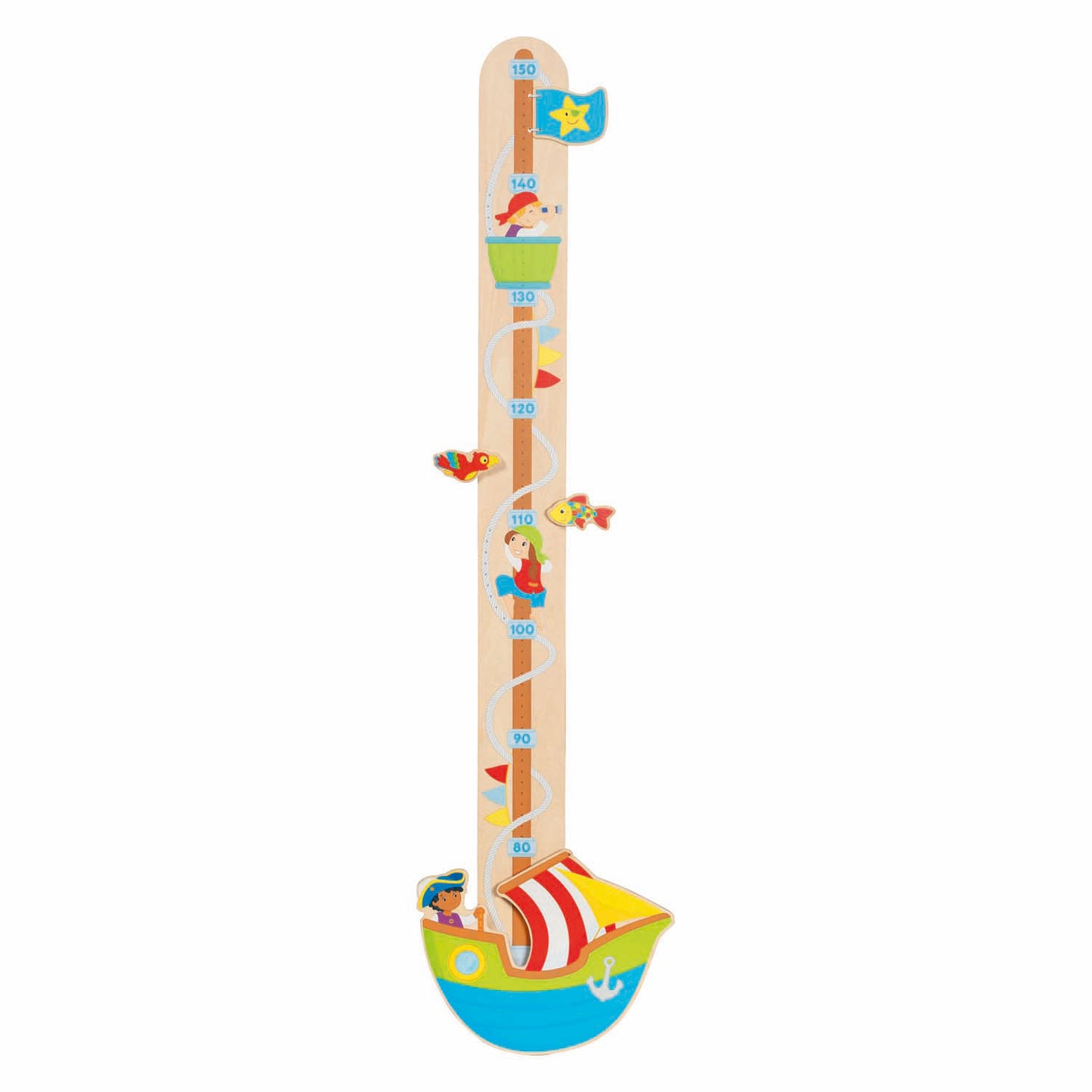 Goki -Holzwachstumsmesser Piraten, Ahoy