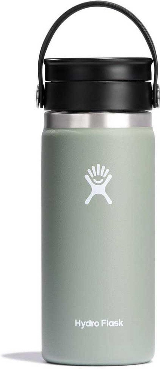 Hydro Flask Kaffeetasse mit breitem, flexiblem Trinkdeckel (473 ml) – Agave