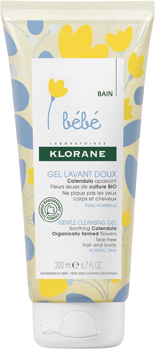 Klorane – sanftes Reinigungsgel für Babys und Kleinkinder, Mycí-Gel für die Nase und Nase