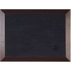 Pinnwand Bi-Office Kamashi 60x45cm brauner Rahmen