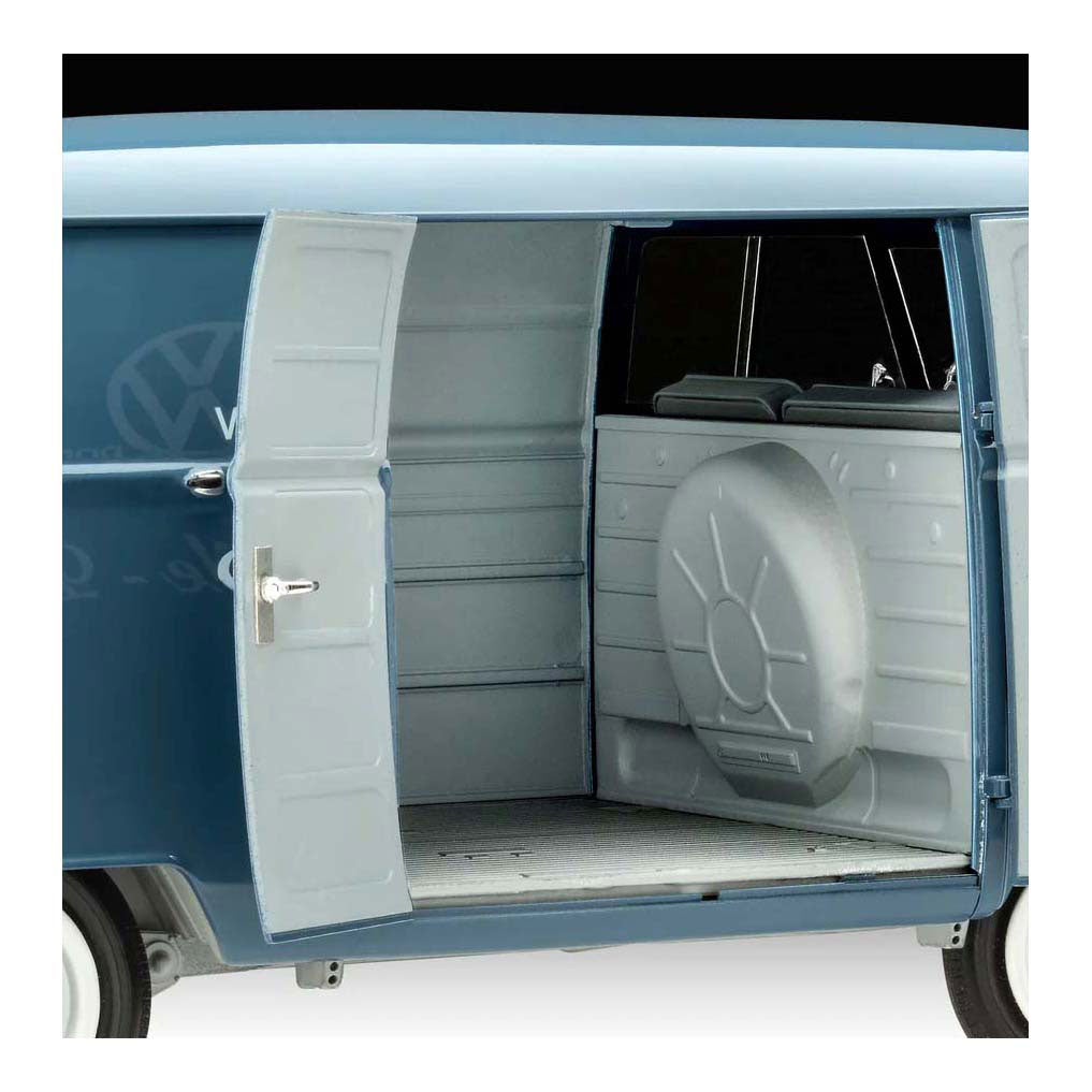 Revell Modellbausatz - VW T1 Kastenwagen - 75 Jahre VW T1 1:16 - 144-tlg.