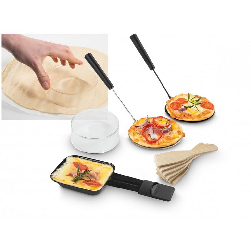 Fritel pr3130 Pizzagrill und Raclette schwarz