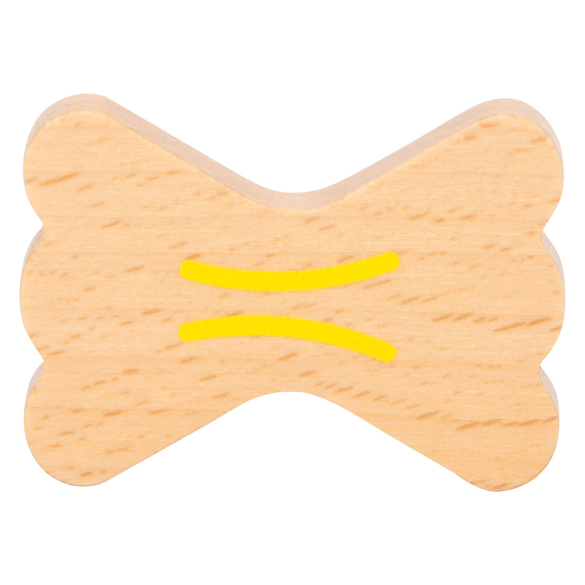 Kleine Fußholz -Playetts Nudeln, 12dlg.