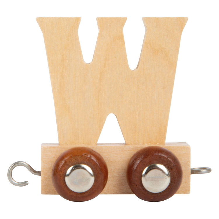 Kleine Fuß Holz Schrift W