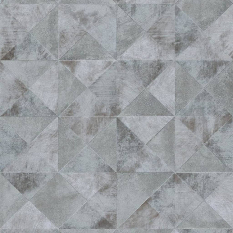 Nordwand Noordwand Tapete topchische Grafikformen Facetten Metallic Grey